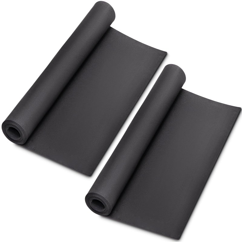 MEARCOOH 2-Pack Black Eva Foam Cosplay Sheets roll, Premium eva Craft Foam 1mm Thick, 13.5"" x 49"", High Density 86kg/m3 for Cosplay Costume, Crafts, DIY Projects by MEARCOOH - Image 1